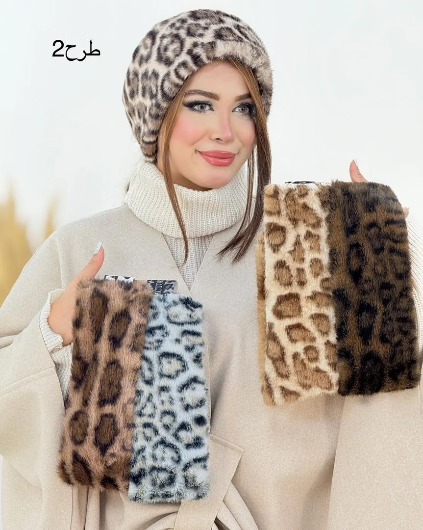 هدبند خزدار روسی کد h752