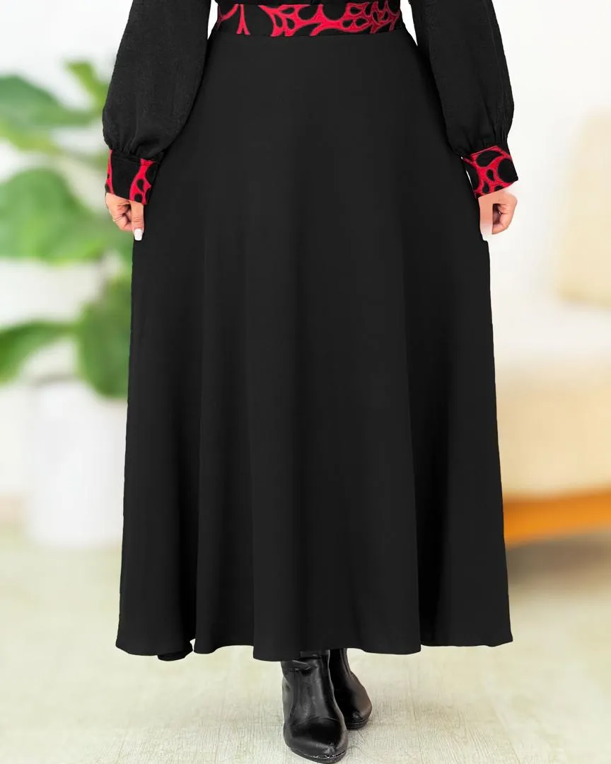 ست شومیز جلیقه دامن یلدا کد h812