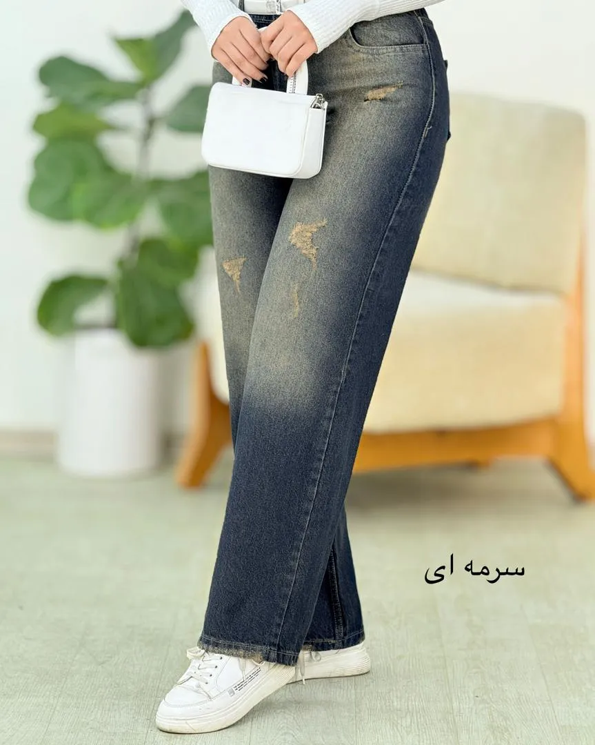 شلوار جین زنانه کد h735