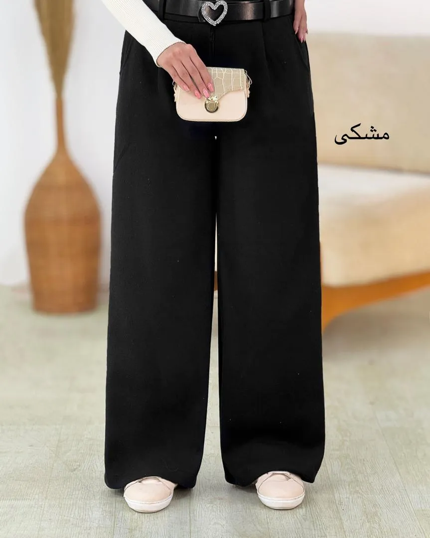 شلوار بگ جلو پیلی دار کد h878