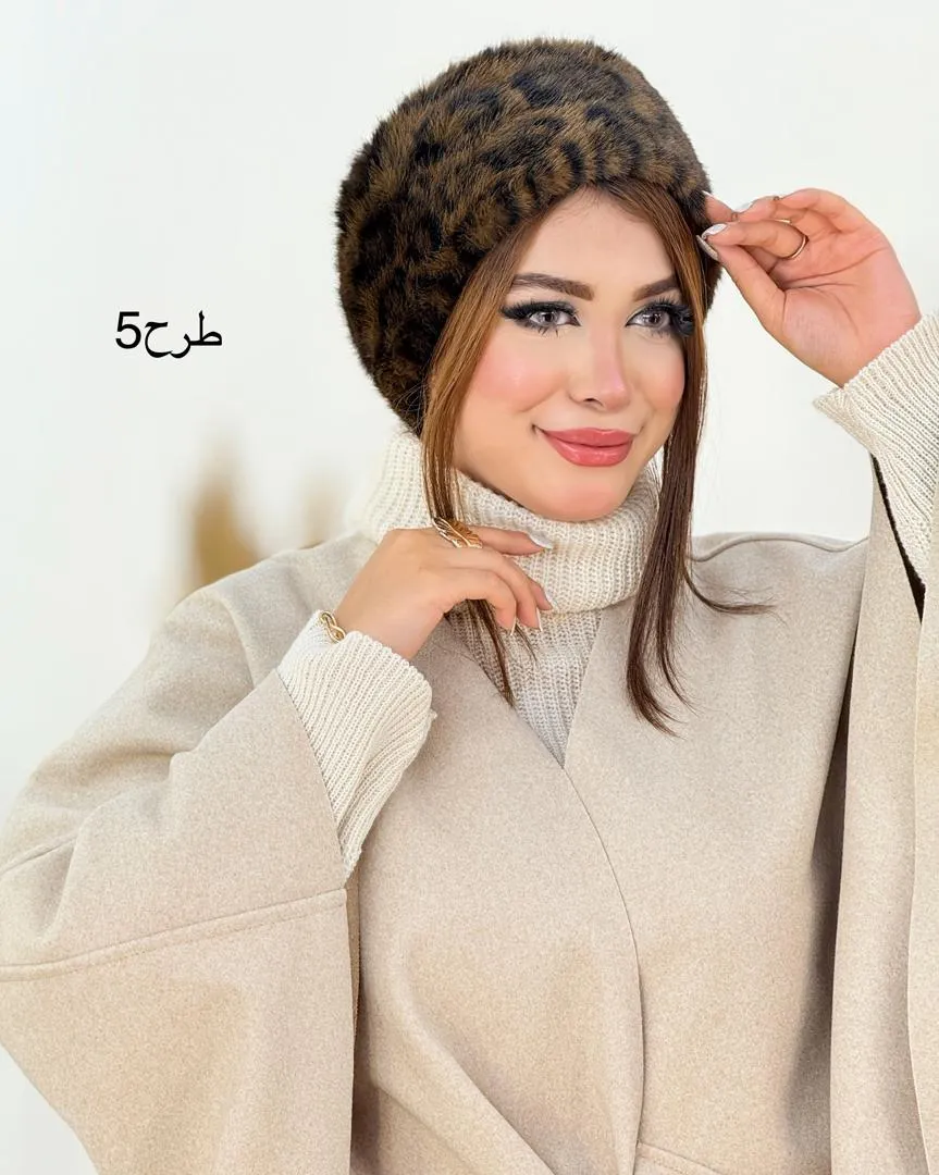 هدبند خزدار روسی کد h752