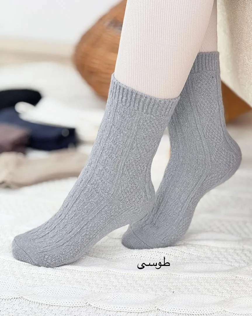 جوراب بافت زنانه کد h804