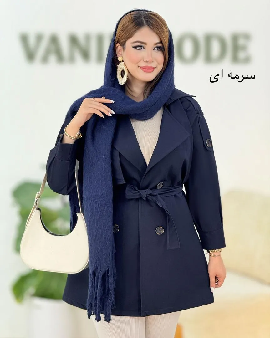 ترنج کت چهار دکمه کوتاه کد h819