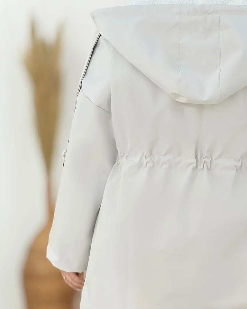 کاپشن زنانه داخل تدی کد h789