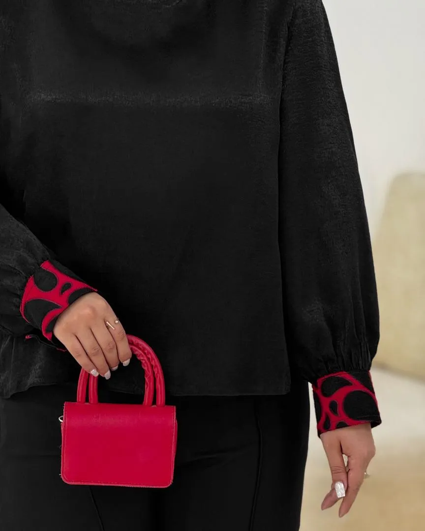 ست شومیز جلیقه دامن یلدا کد h812