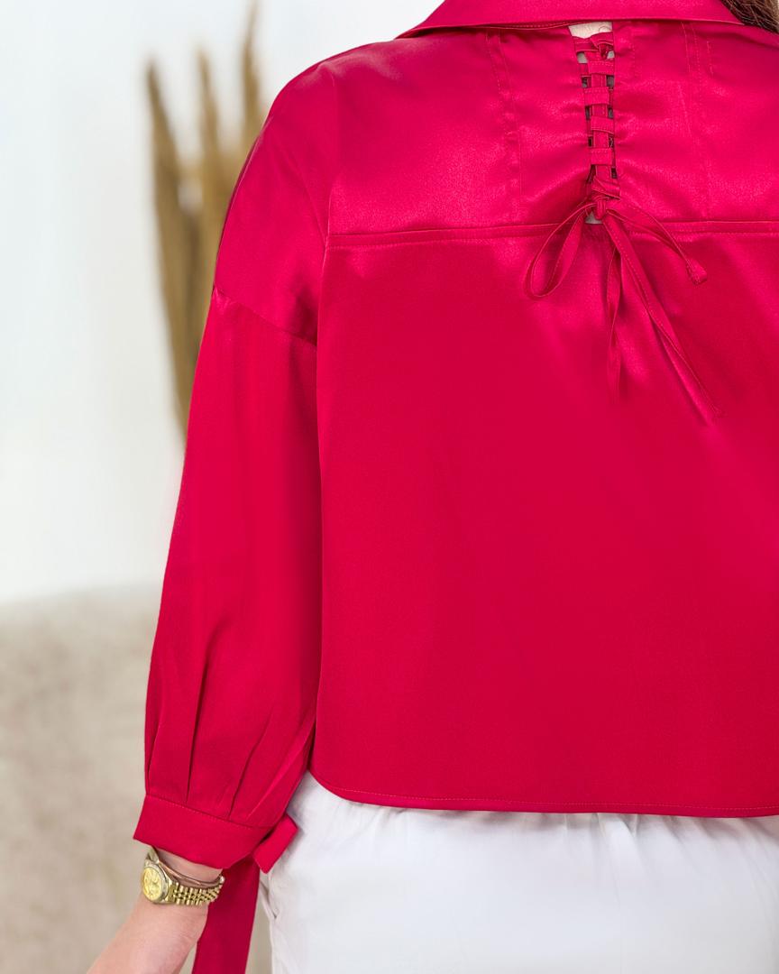 شومیز ساتن یلدایی کد h917