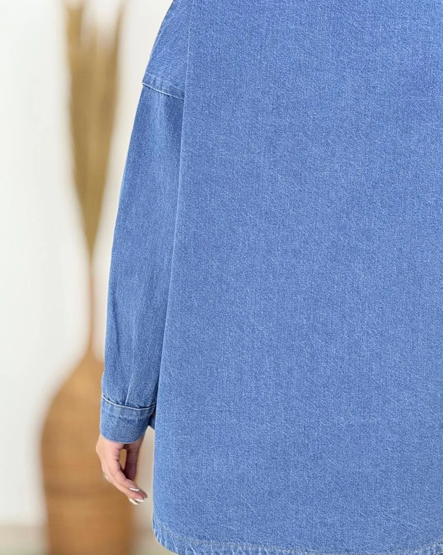 کت جین نگین دار کد h829