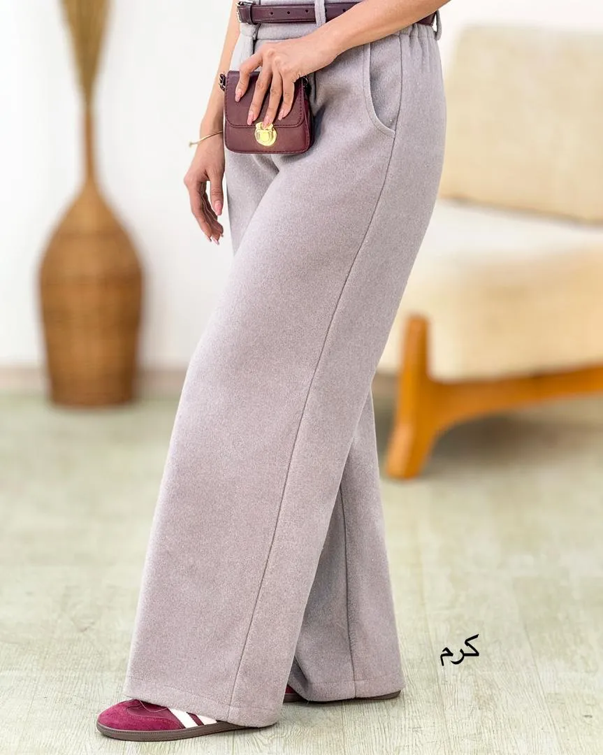 شلوار بگ جلو پیلی دار کد h878
