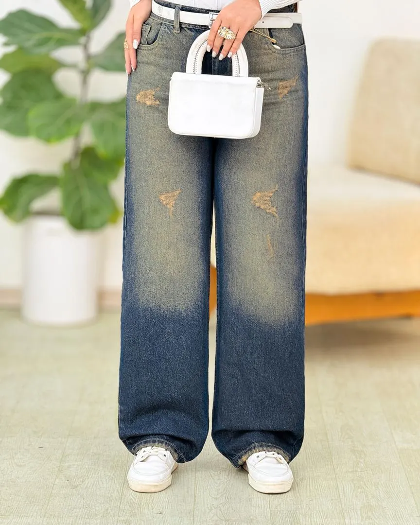 شلوار جین زنانه کد h735