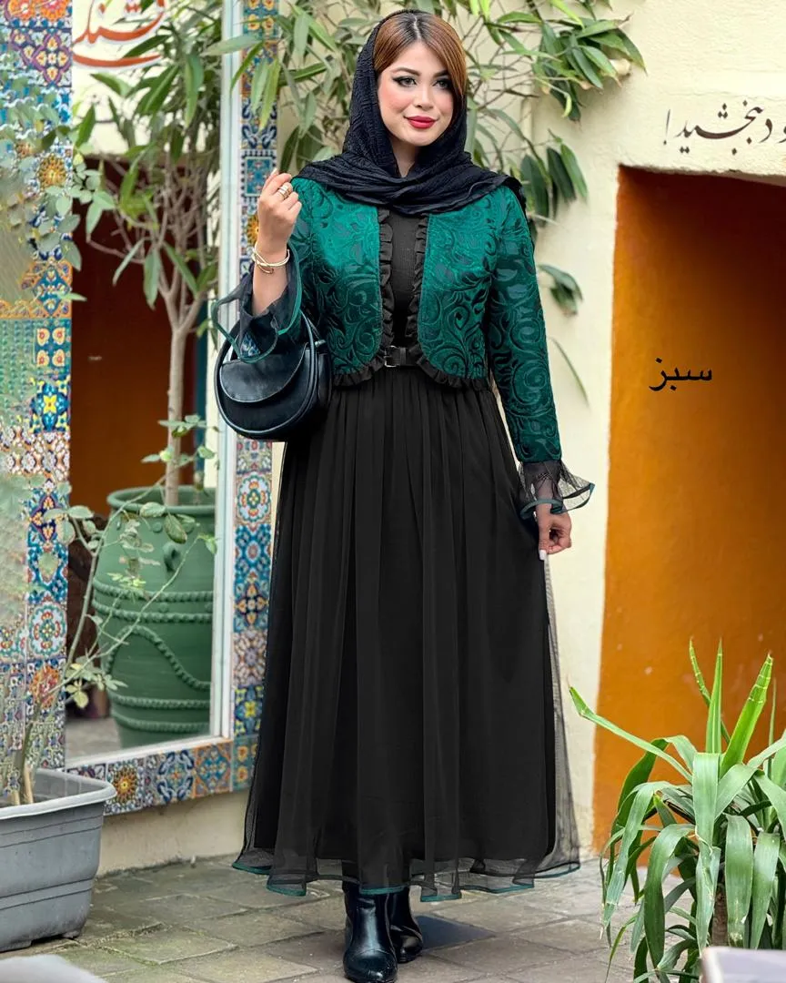 کت دامن تور یلدایی کد h814