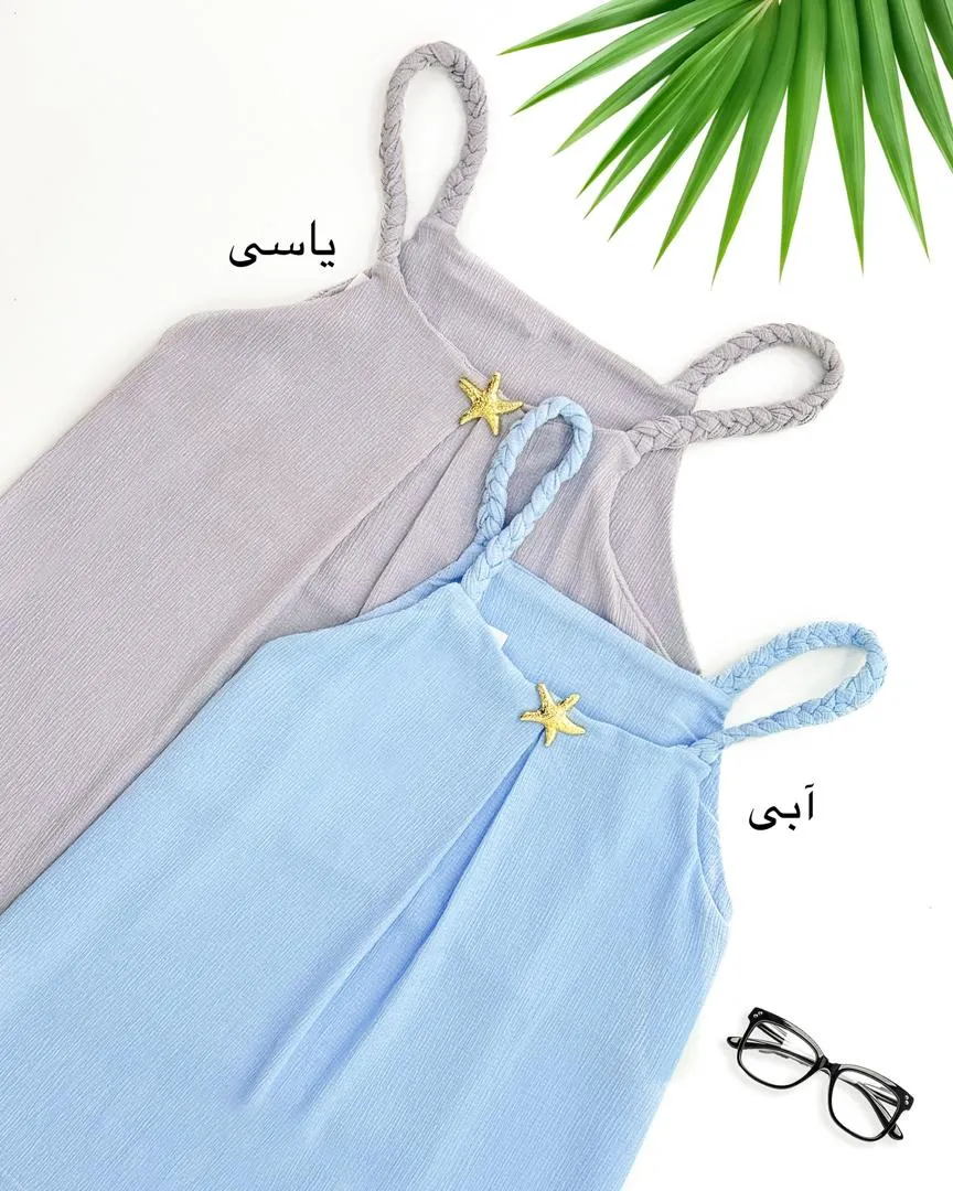 تاپ زنانه طرح ستاره کریشه کد h869