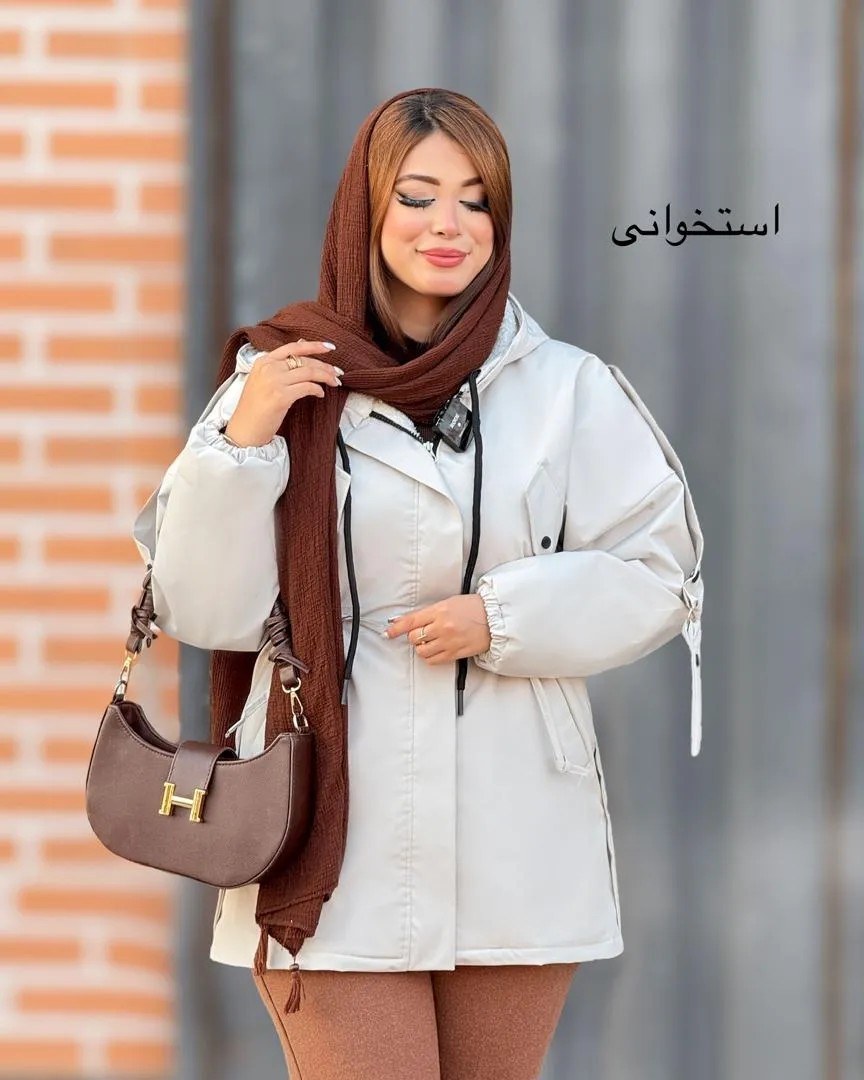 کاپشن زنانه داخل تدی کد h789