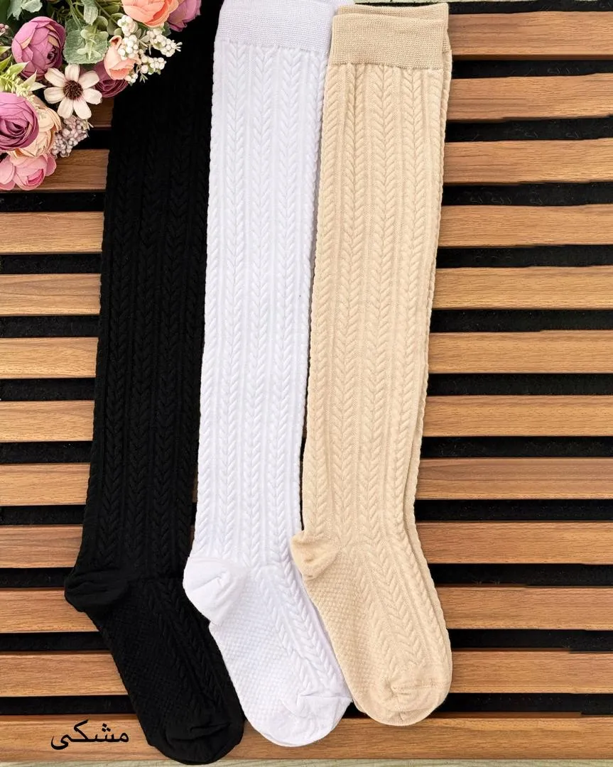 جوراب بافت زنانه کد h650