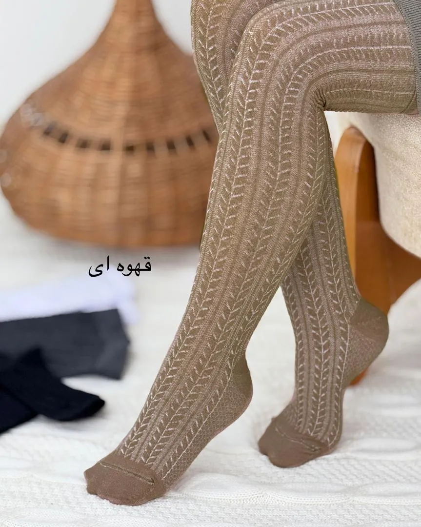 جوراب بافت زنانه کد h650