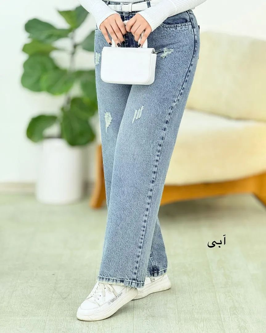 شلوار جین زنانه کد h735