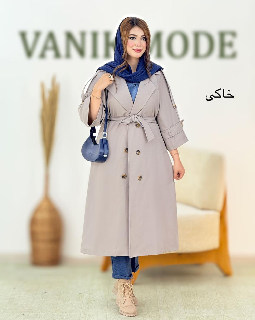 بارانی بلند آستردار کد h800