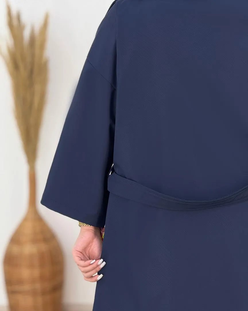 بارانی بلند زنانه سه دکمه کد h827