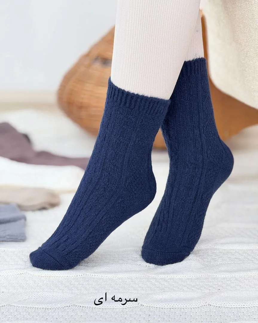 جوراب بافت زنانه کد h804
