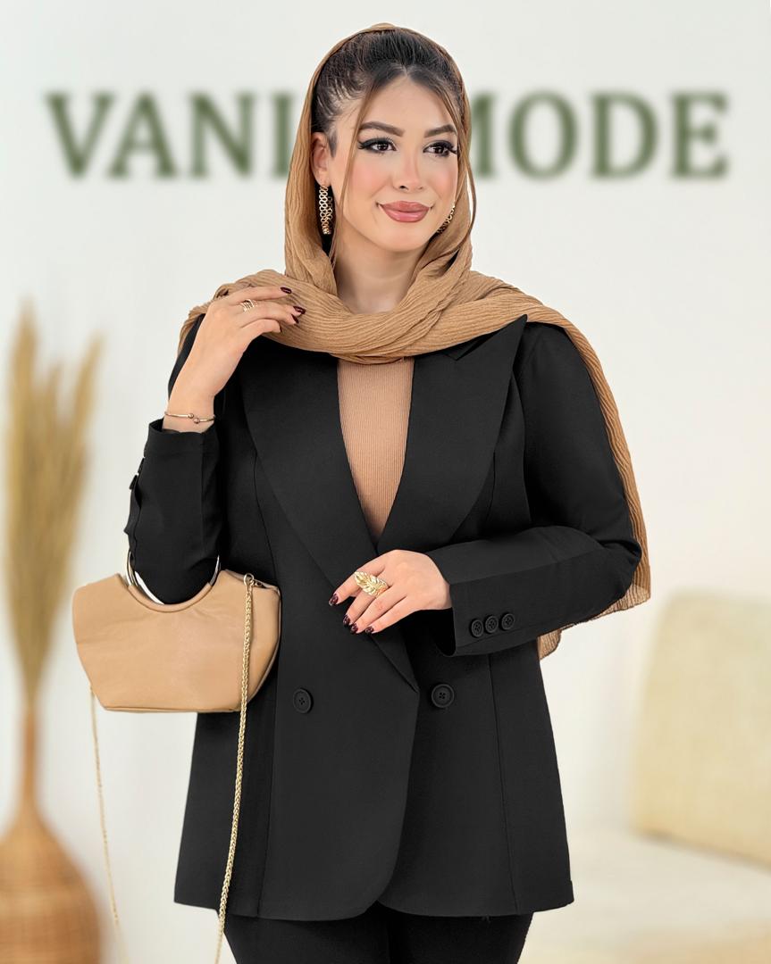 کت بغل چاکدار کد h963