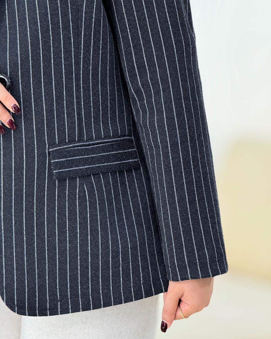 کت فوتور دیپلمات راه راه کد h965