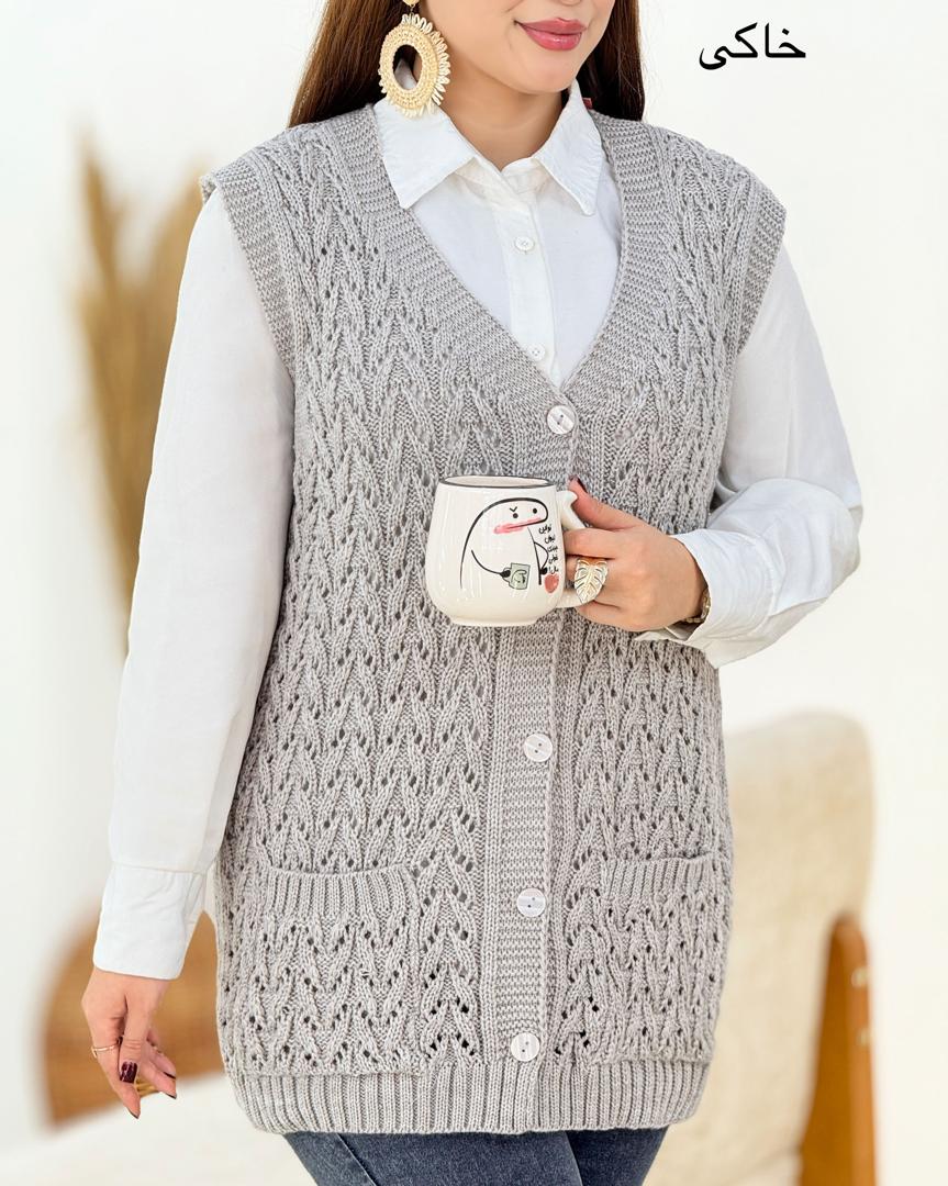 ژیله بافت جلو دکمه کد h523