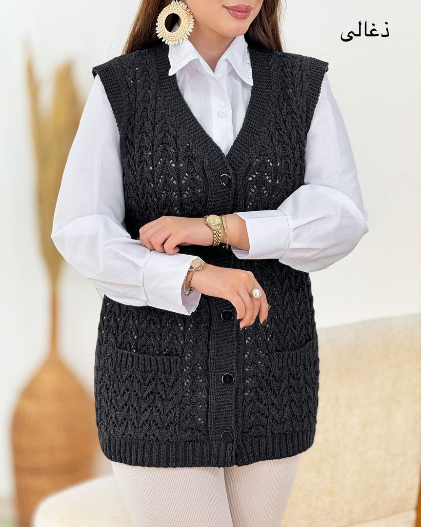 ژیله بافت جلو دکمه کد h523