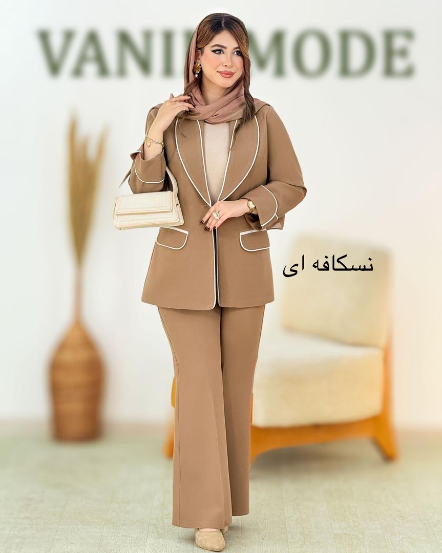 کت شلوار نوار دوزی کد h949
