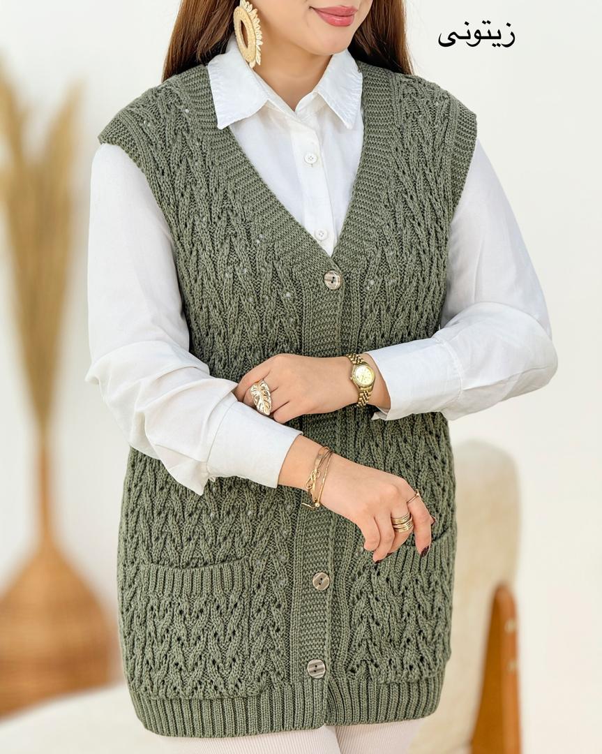 ژیله بافت جلو دکمه کد h523