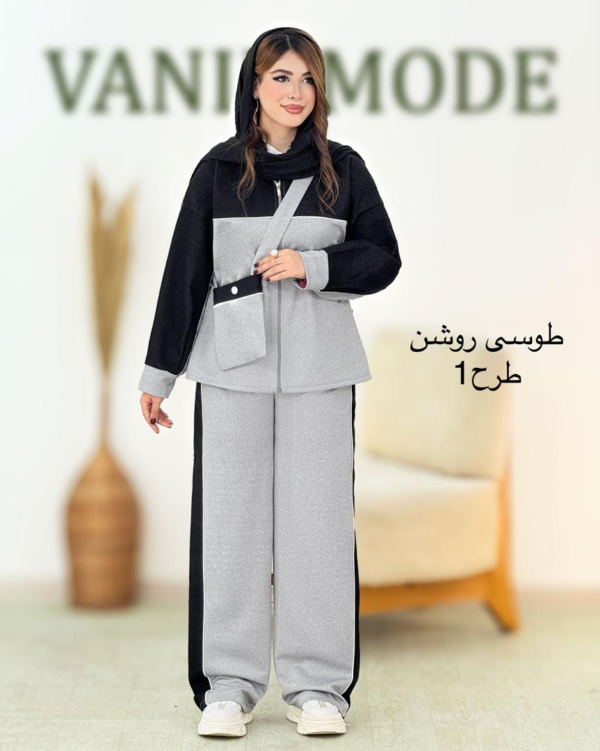 سویشرت شلوار فلامنت کد h944