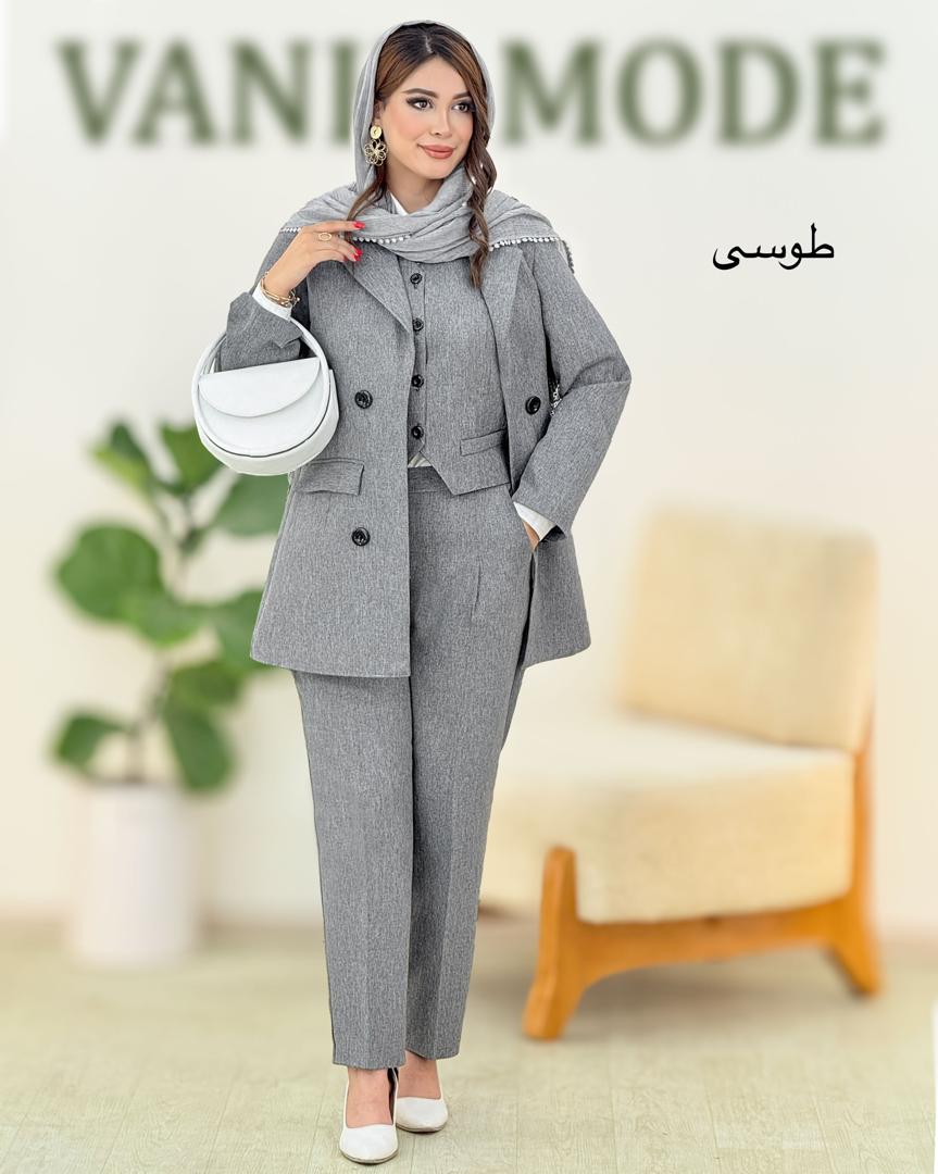 کت شلوار جلیقه پرشیا دیپلمات کدH335