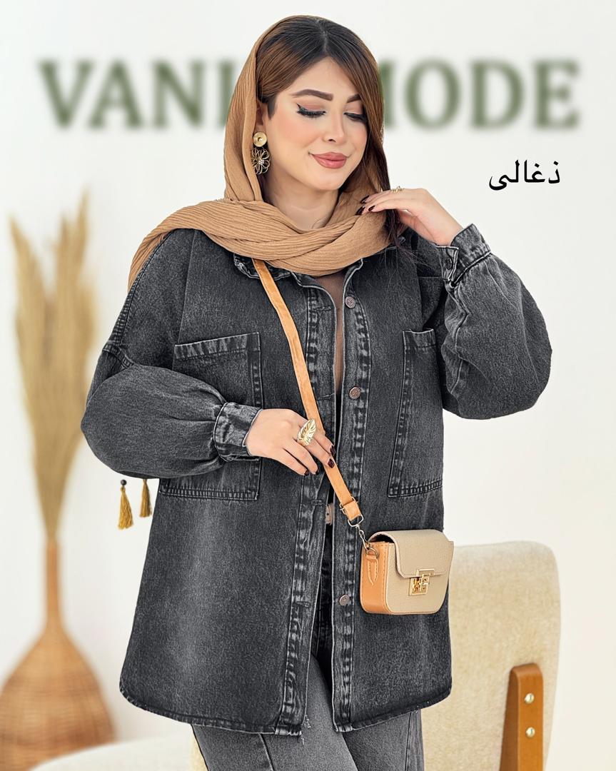 مانتو جین ساده کد h833