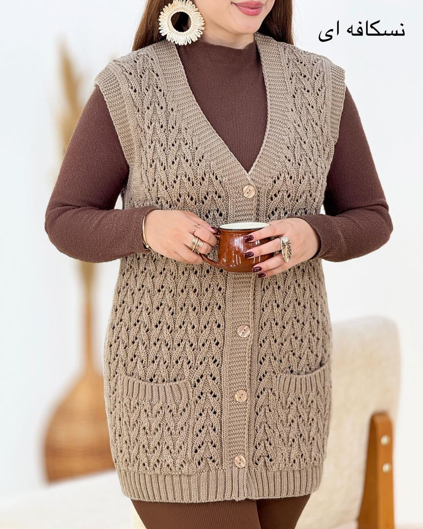 ژیله بافت جلو دکمه کد h523