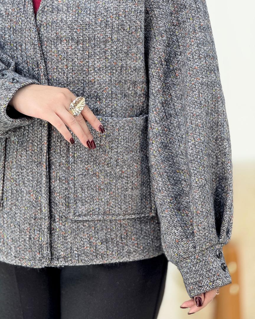 کت آستین پفی لمزور کد h940