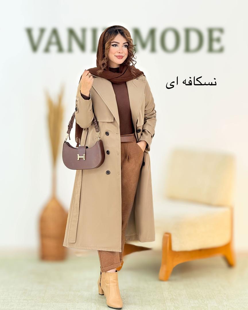 بارانی بلند سانتانا کد H823