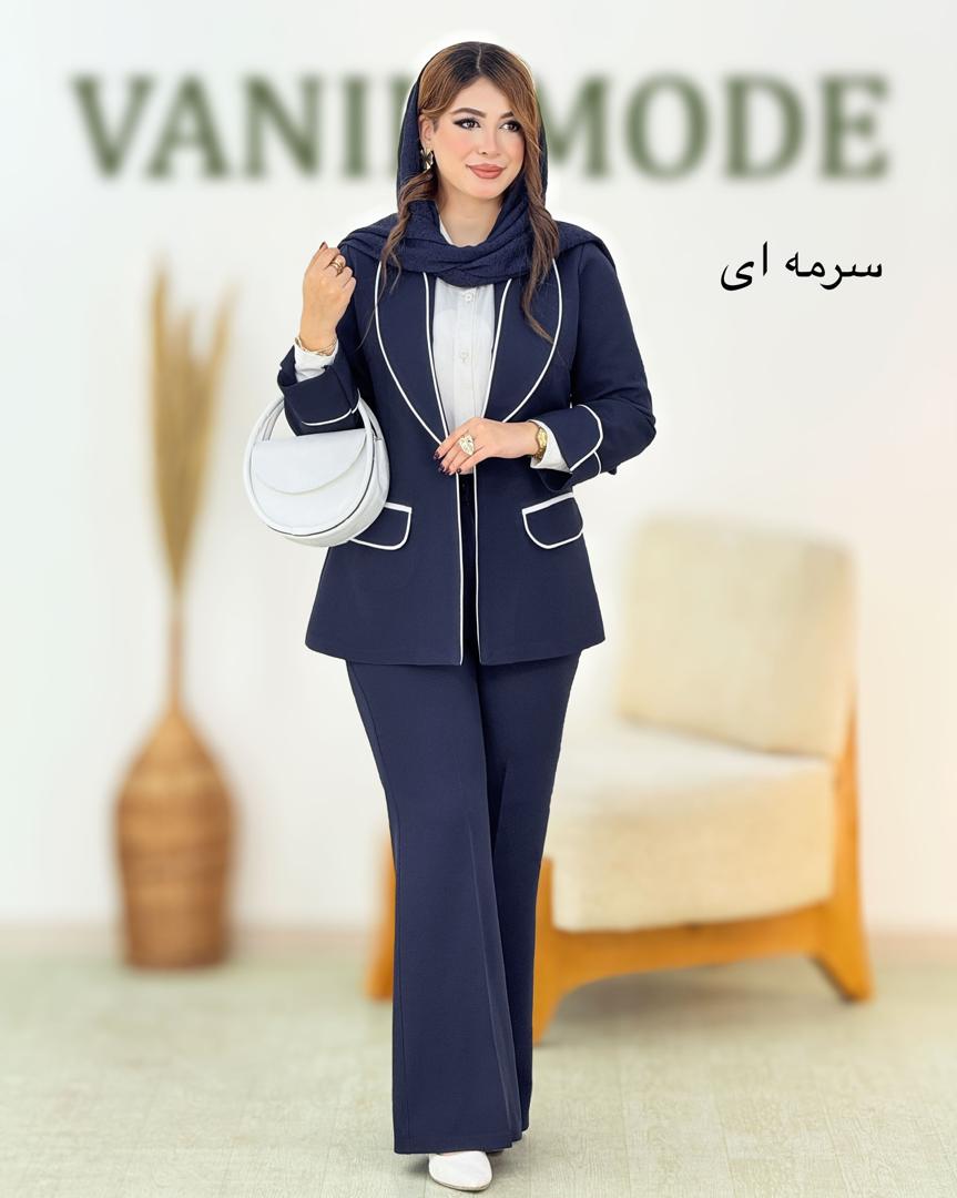 کت شلوار نوار دوزی کد h949
