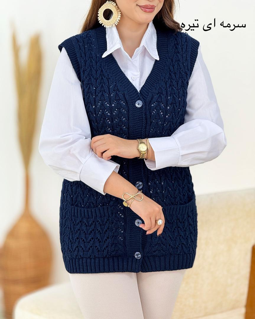 ژیله بافت جلو دکمه کد h523