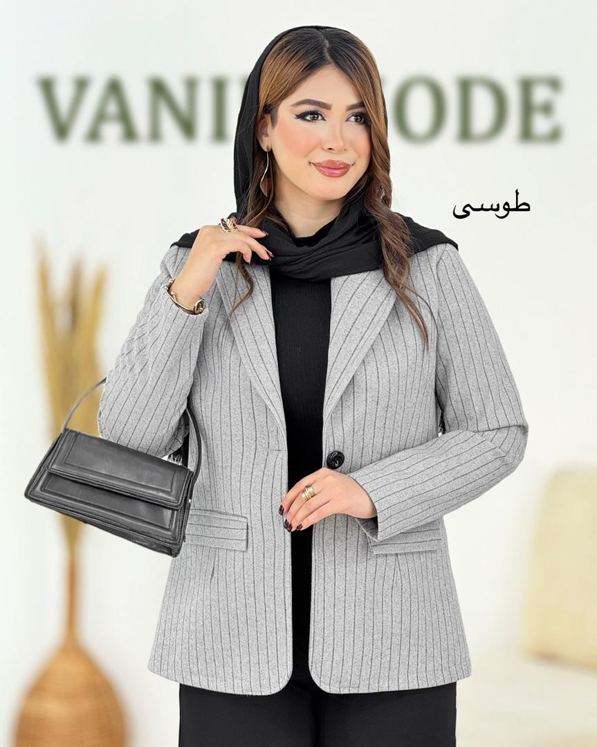 کت فوتور دیپلمات راه راه کد h965