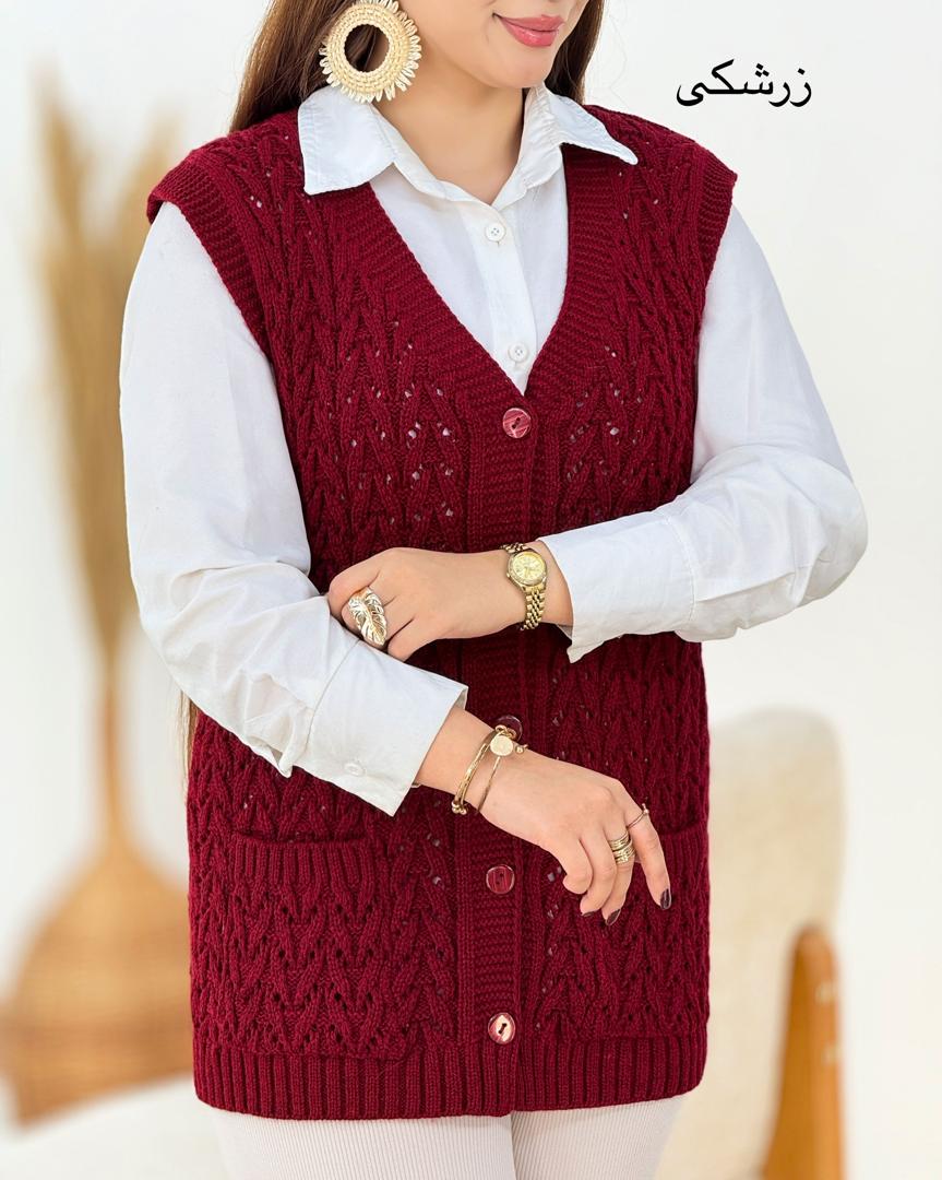 ژیله بافت جلو دکمه کد h523