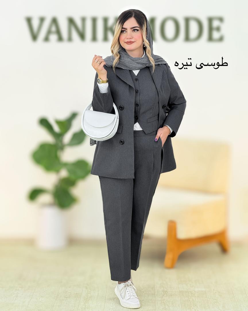 کت شلوار جلیقه پرشیا دیپلمات کدH335