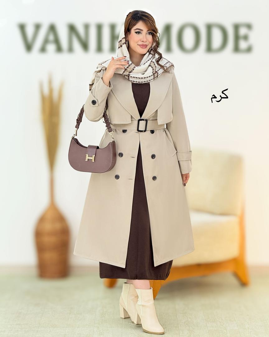 بارانی بلند سانتانا کد H823