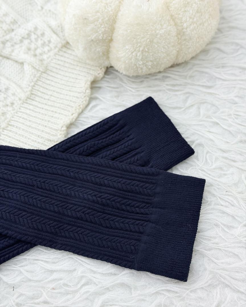 جوراب دو ربع گندمی کد h802