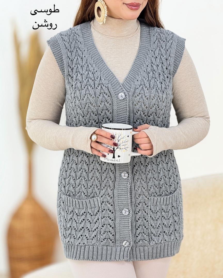 ژیله بافت جلو دکمه کد h523