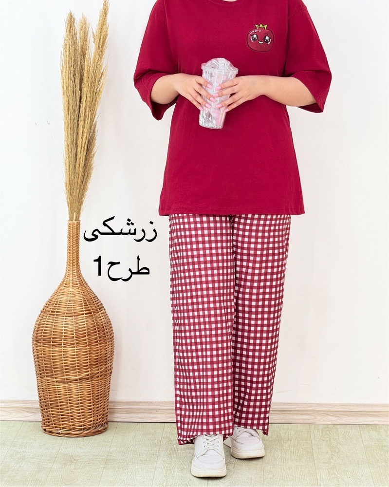 تیشرت شلوار طرحدار کد H925