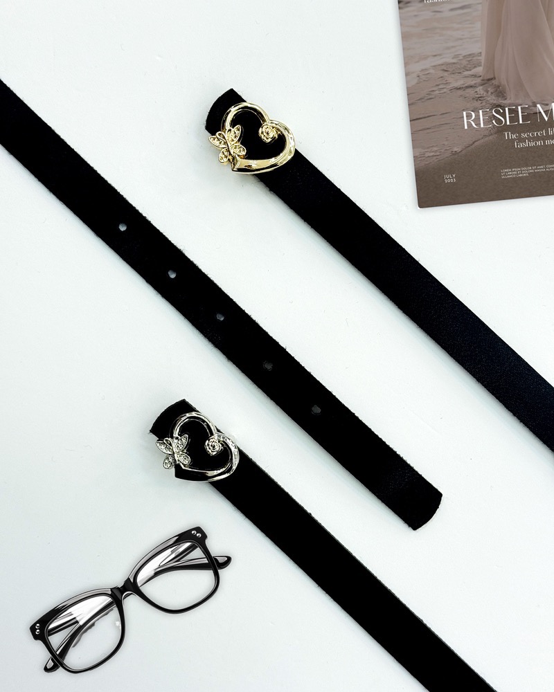 کمربند 2 سانت طرحدار کد h886