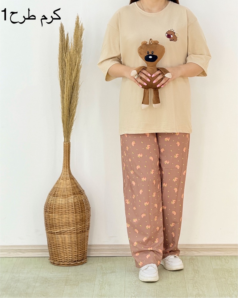 تیشرت شلوار طرحدار کد H925