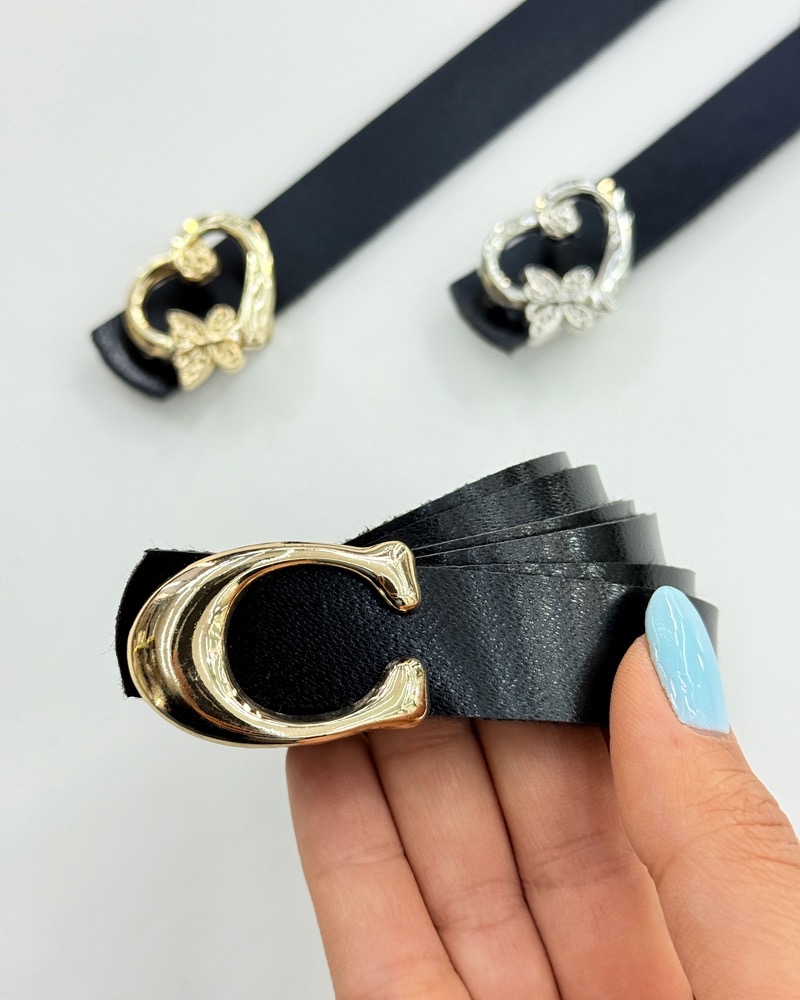 کمربند 2 سانت طرحدار کد h886