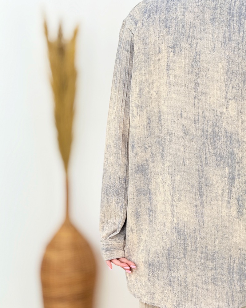 ست مانتو شلوار گازوئیلی کد h993