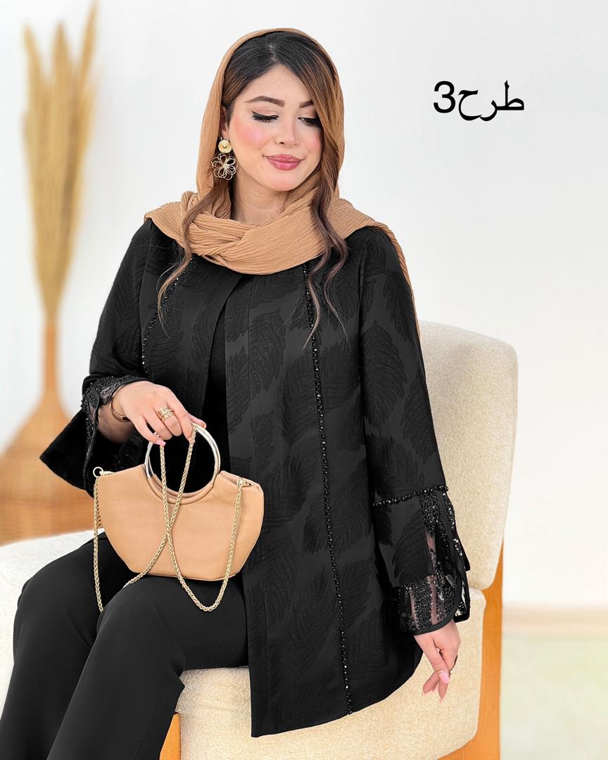 کت آستین گیپور کد i056