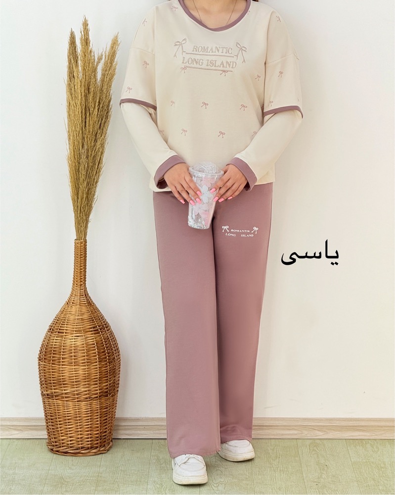 ست بلوز شلوار گلدوزی کد H892