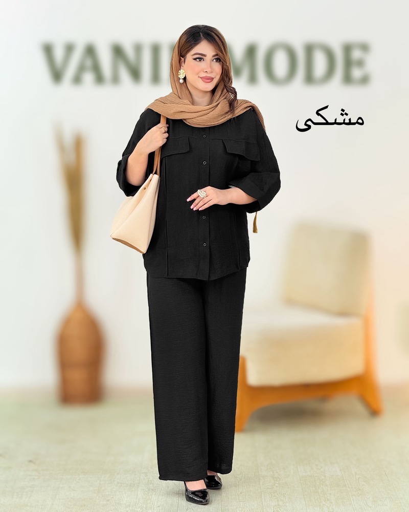 مانتو شلوار قواره بزرگ کد ‌h992